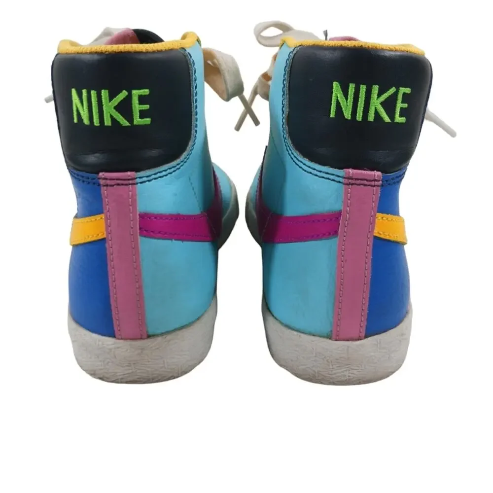 Nike Blazer Multi Color Sneakers GUC size 5Y S2284